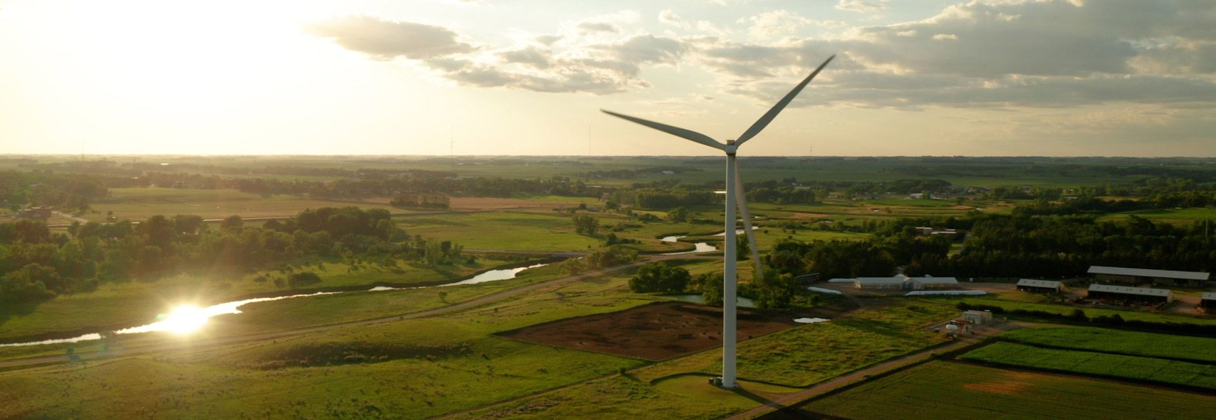 Prairie landscape around Morris